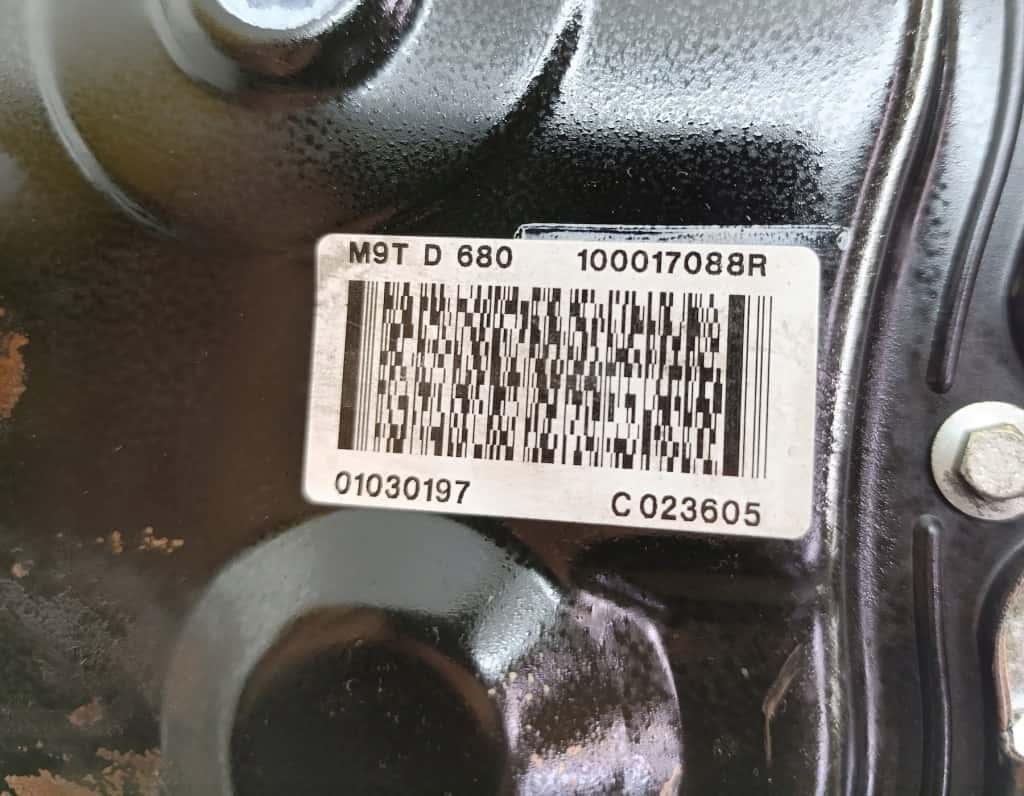 Moteur M9T 680 vue 3