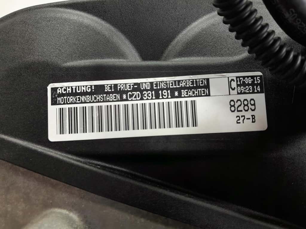 Moteur CZDB vue 3
