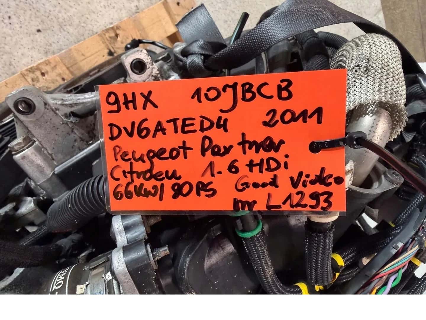 Moteur 9HX (DV6AUTED4) vue 10