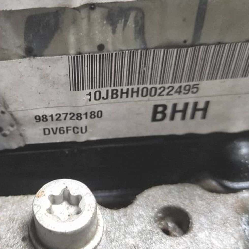 Moteur BHS (DV6FDU) vue 8