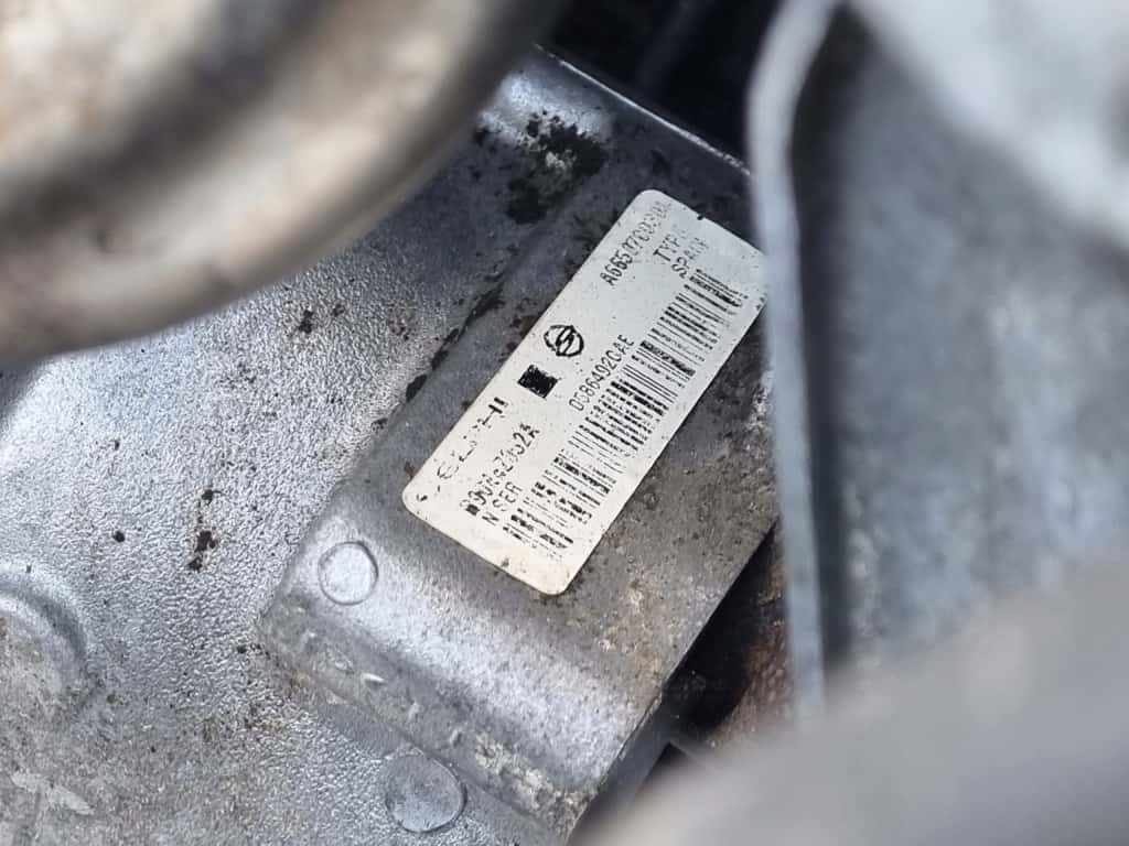 Moteur D20DT vue 5