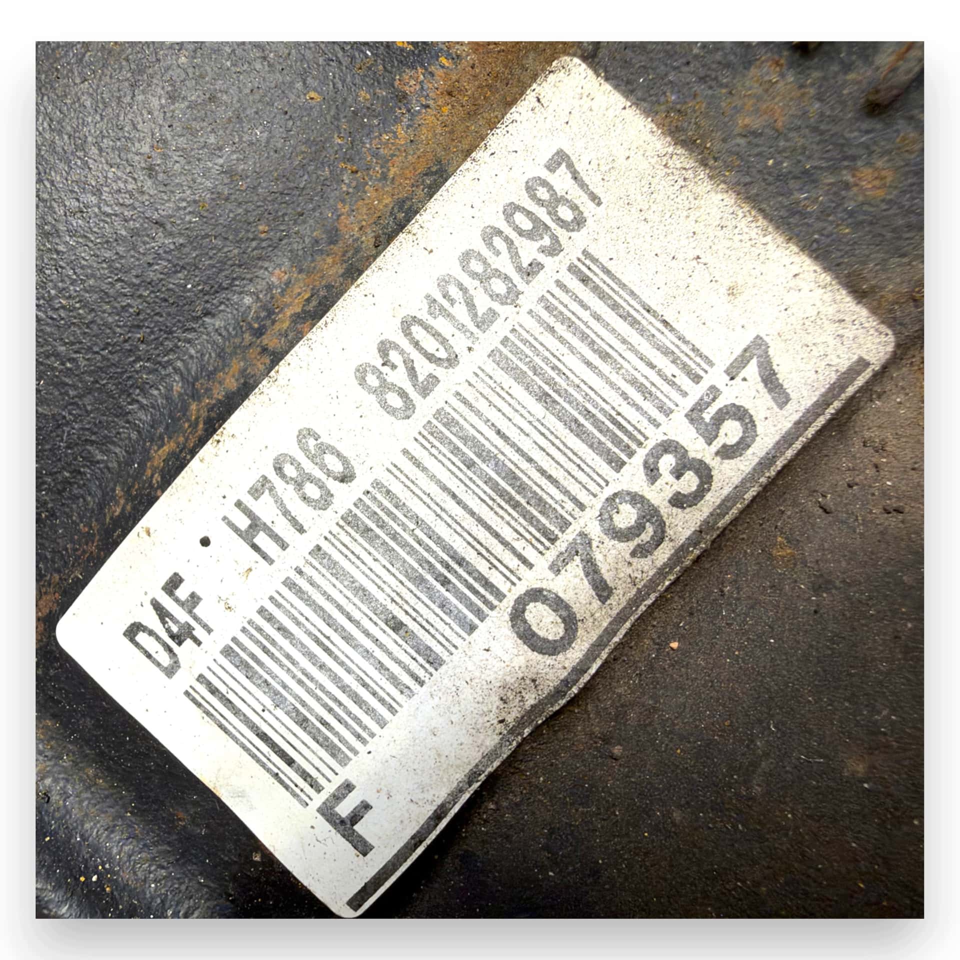 Moteur D4F 786 vue 2