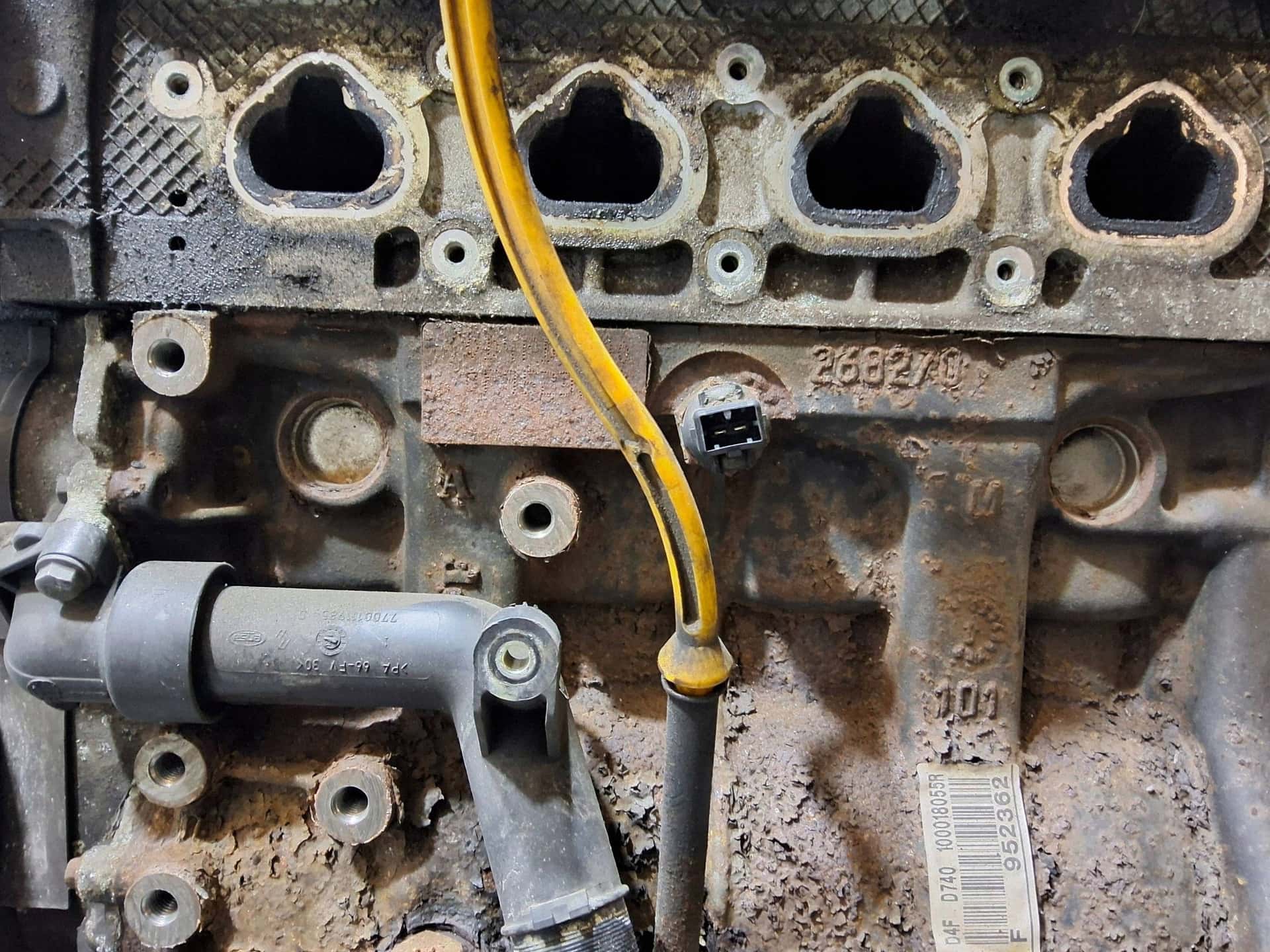 Moteur D4F 786 vue 5