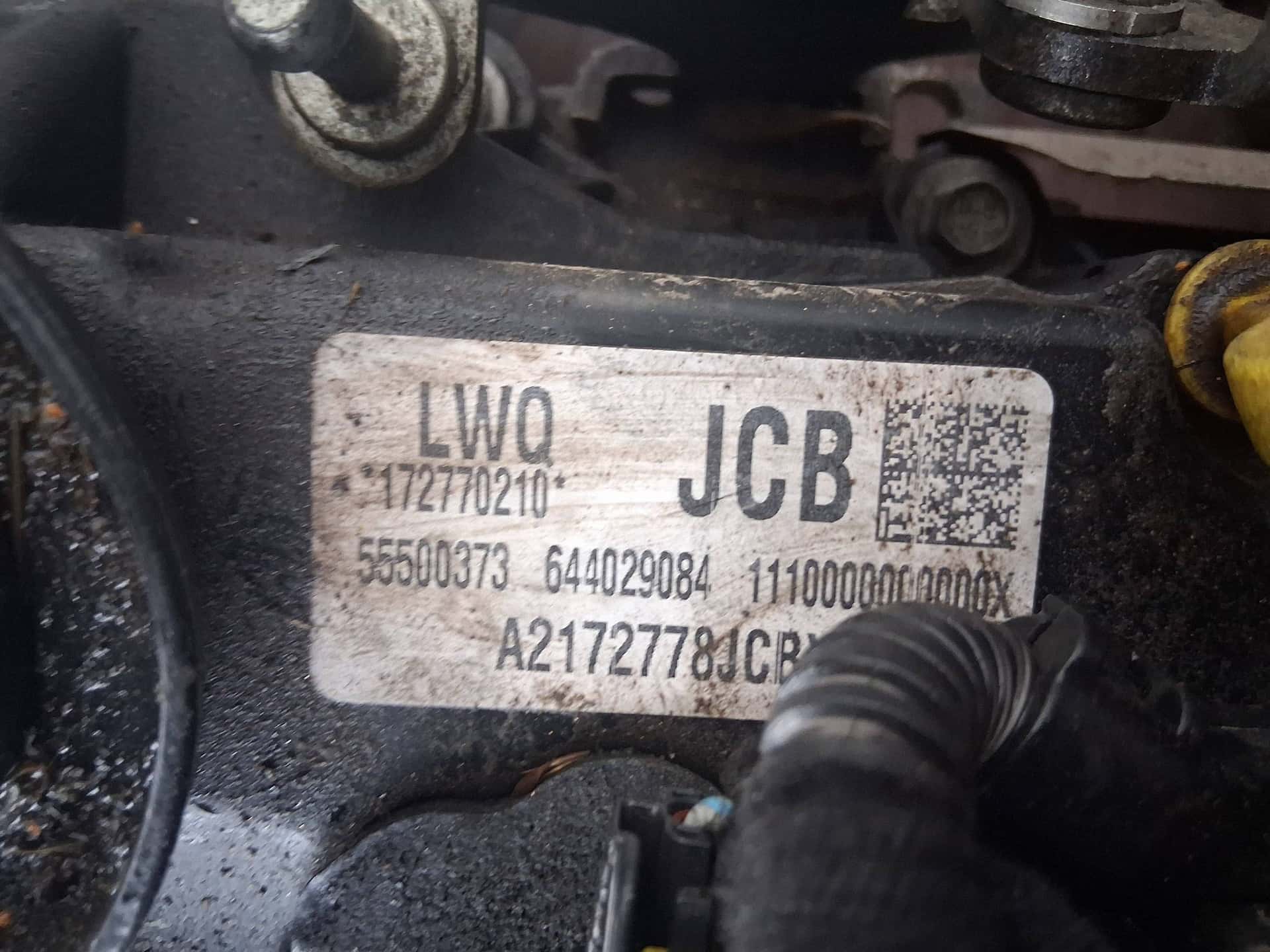 Moteur B 16 DTE vue 9