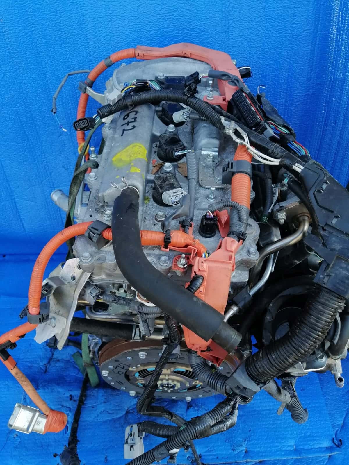 Moteur 2AR-FXE vue 3