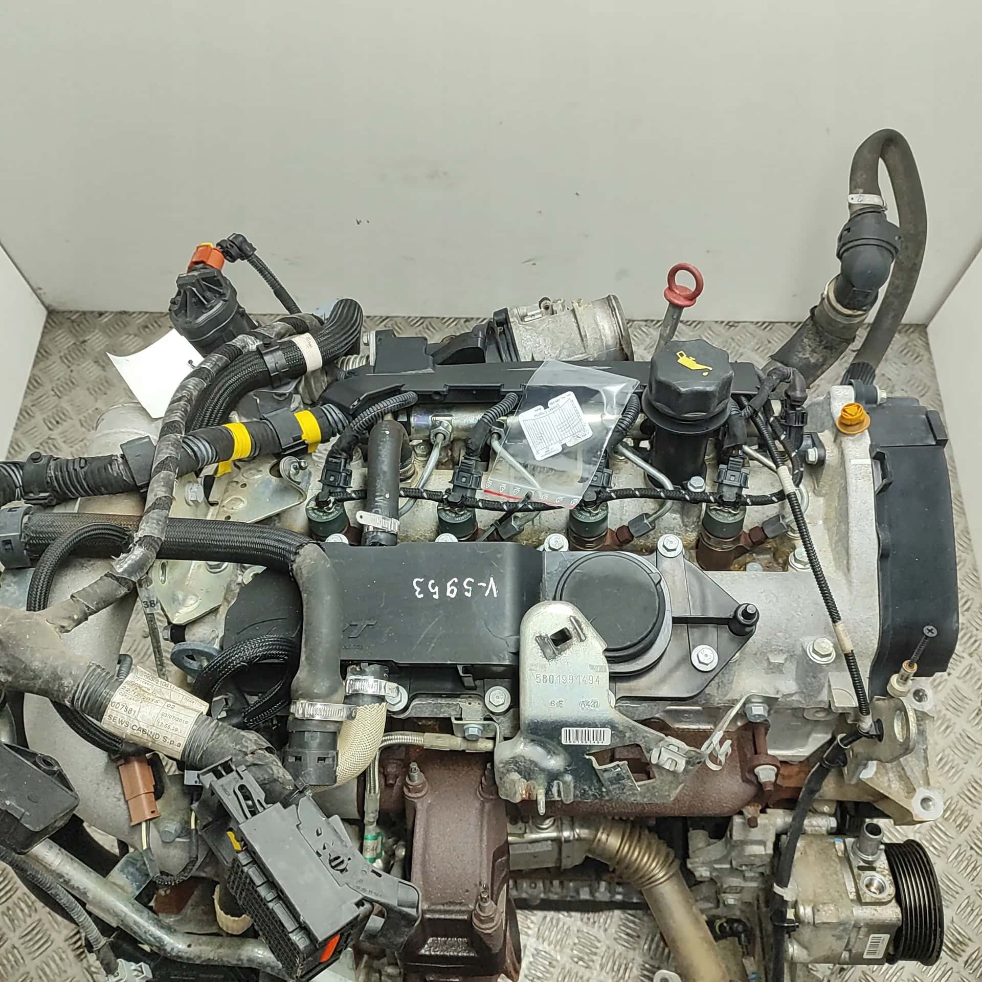 Moteur F1AGL411D vue 3