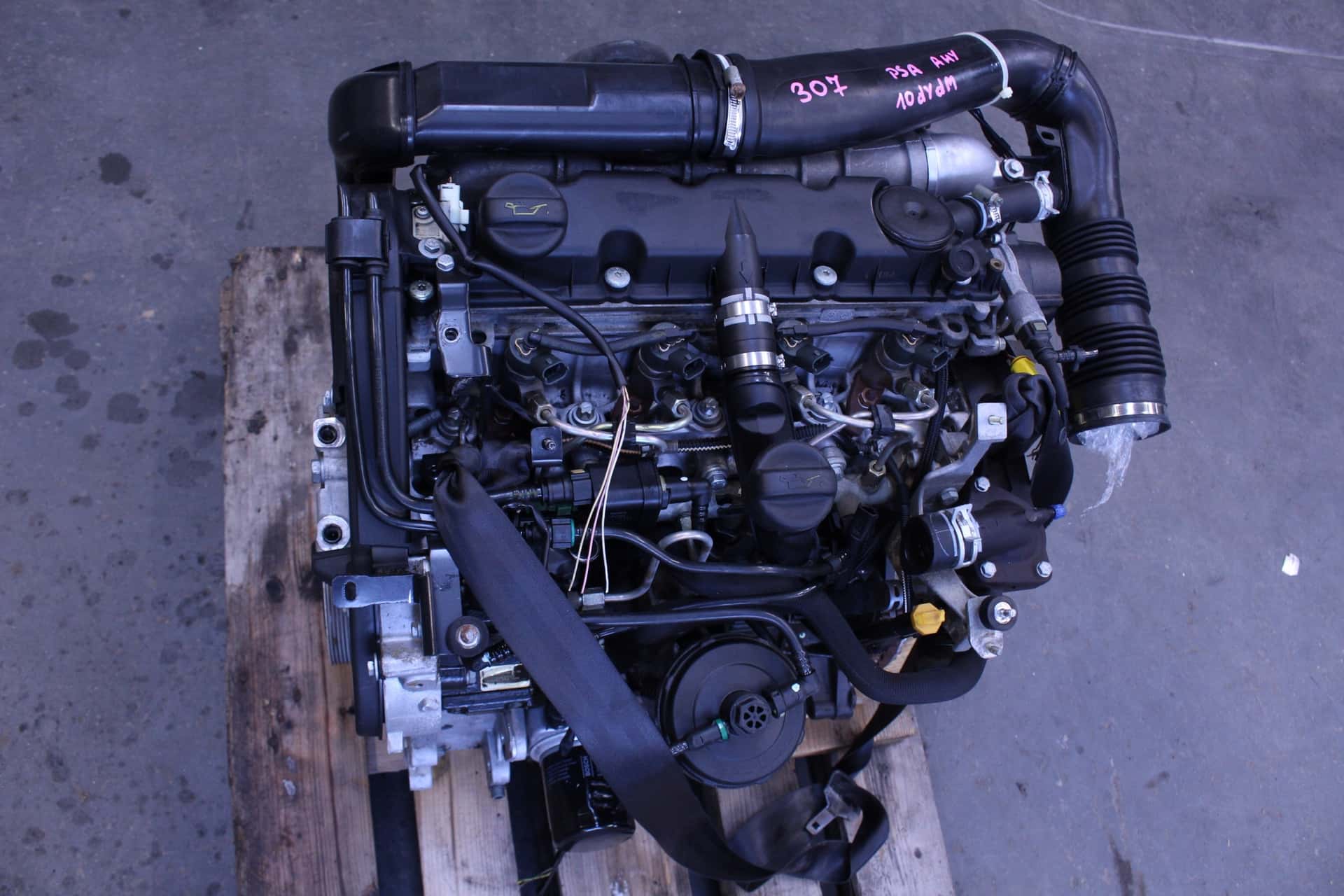 Moteur RHY (DW10TD) vue 3