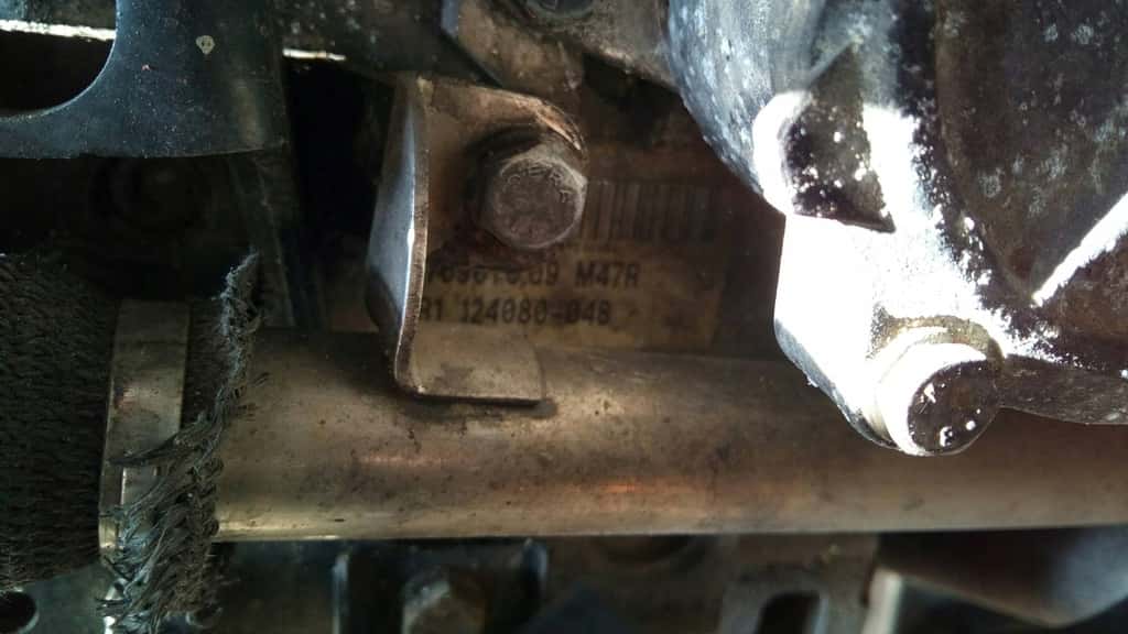 Moteur 204D3(M47D20) vue 3