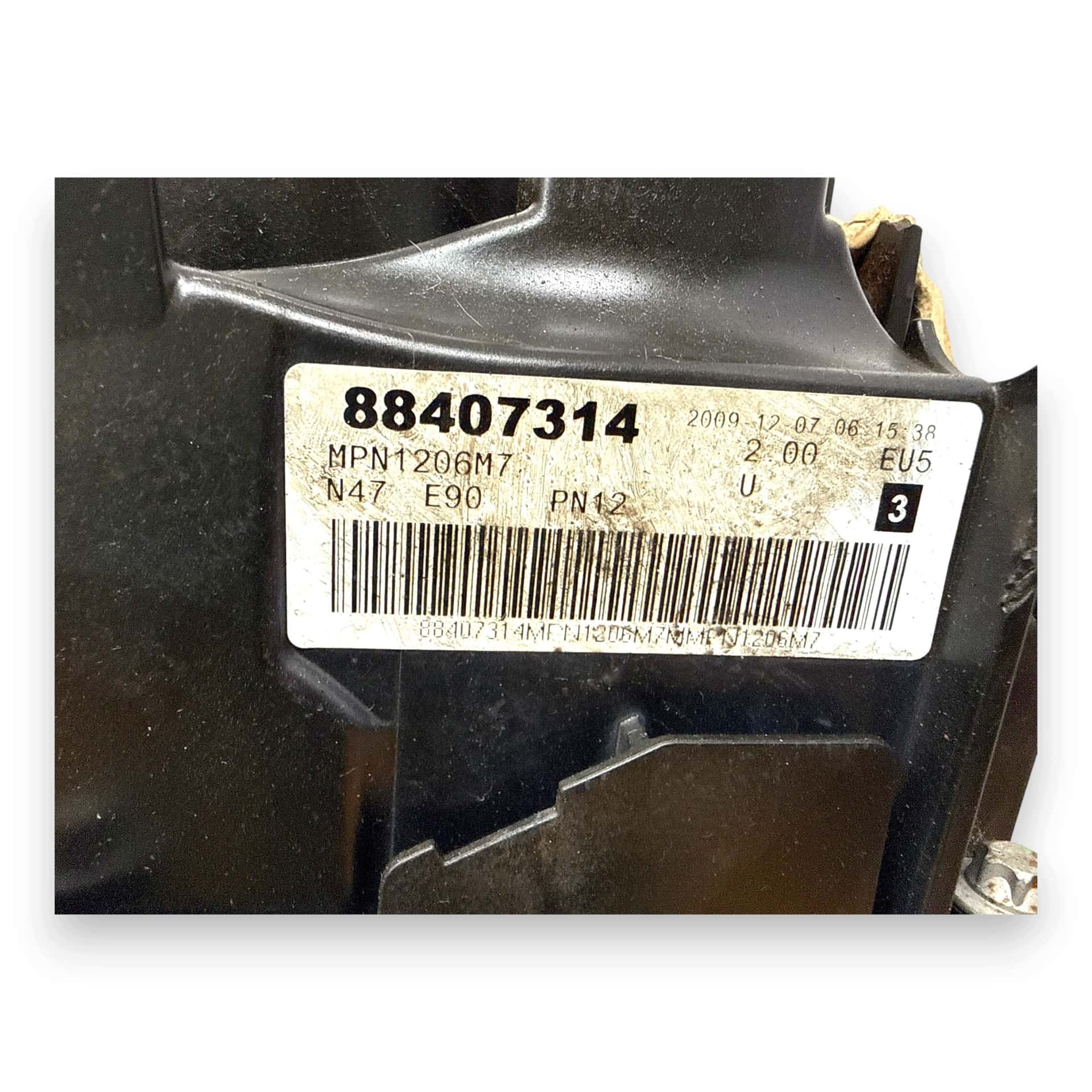 Moteur N47 D20 C vue 9