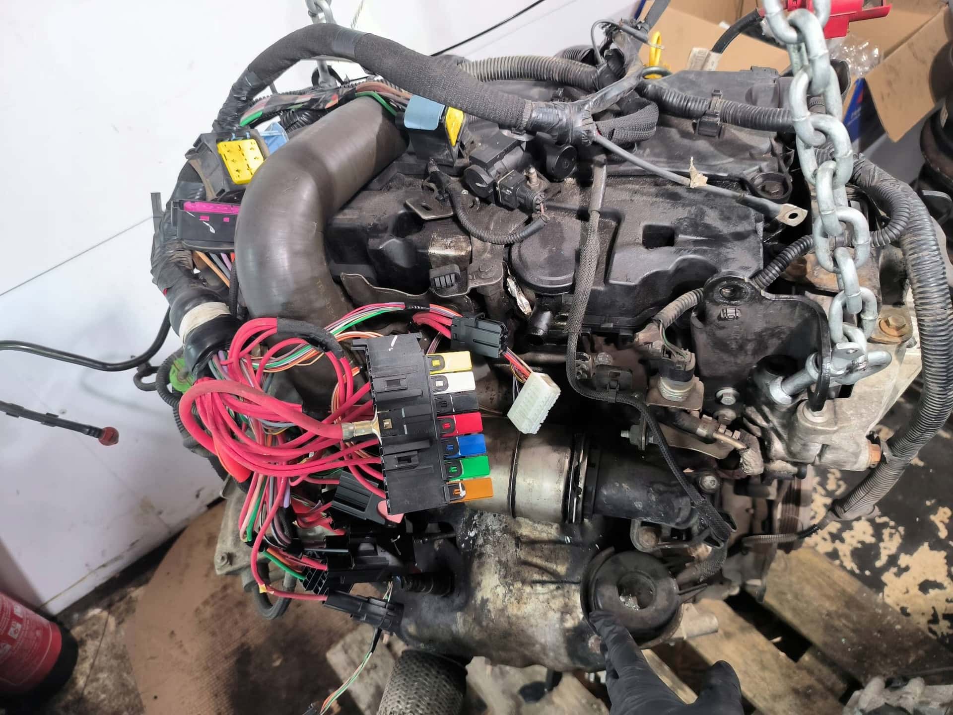 Moteur M9T 704 vue 4