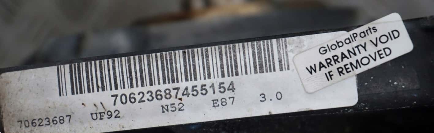 Moteur N52 B30 A vue 6