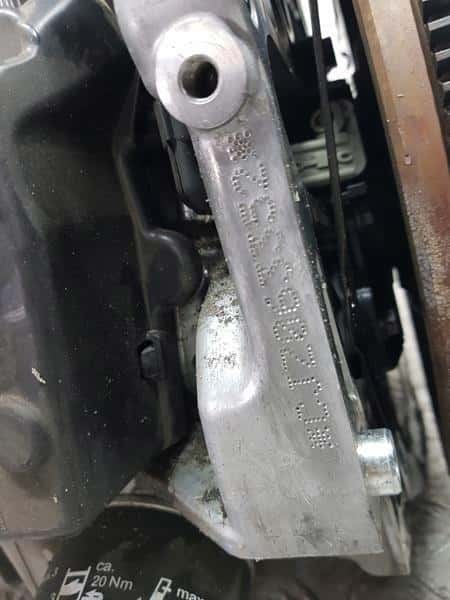 Moteur CJZB vue 2