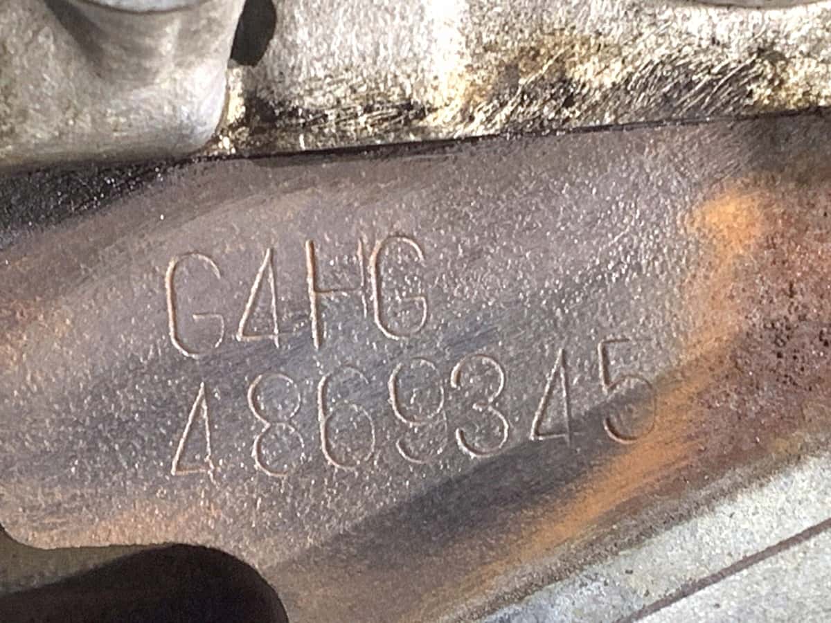 Moteur G4HG vue 4