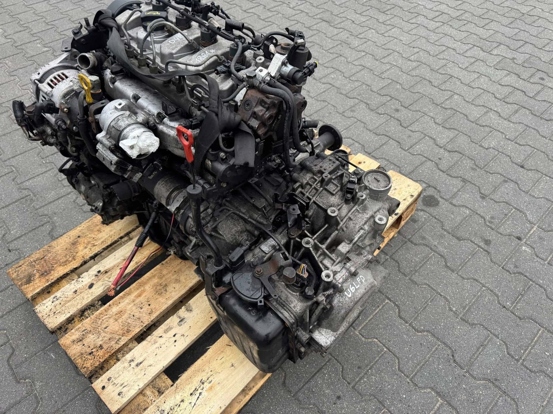 Moteur D4EB vue 3