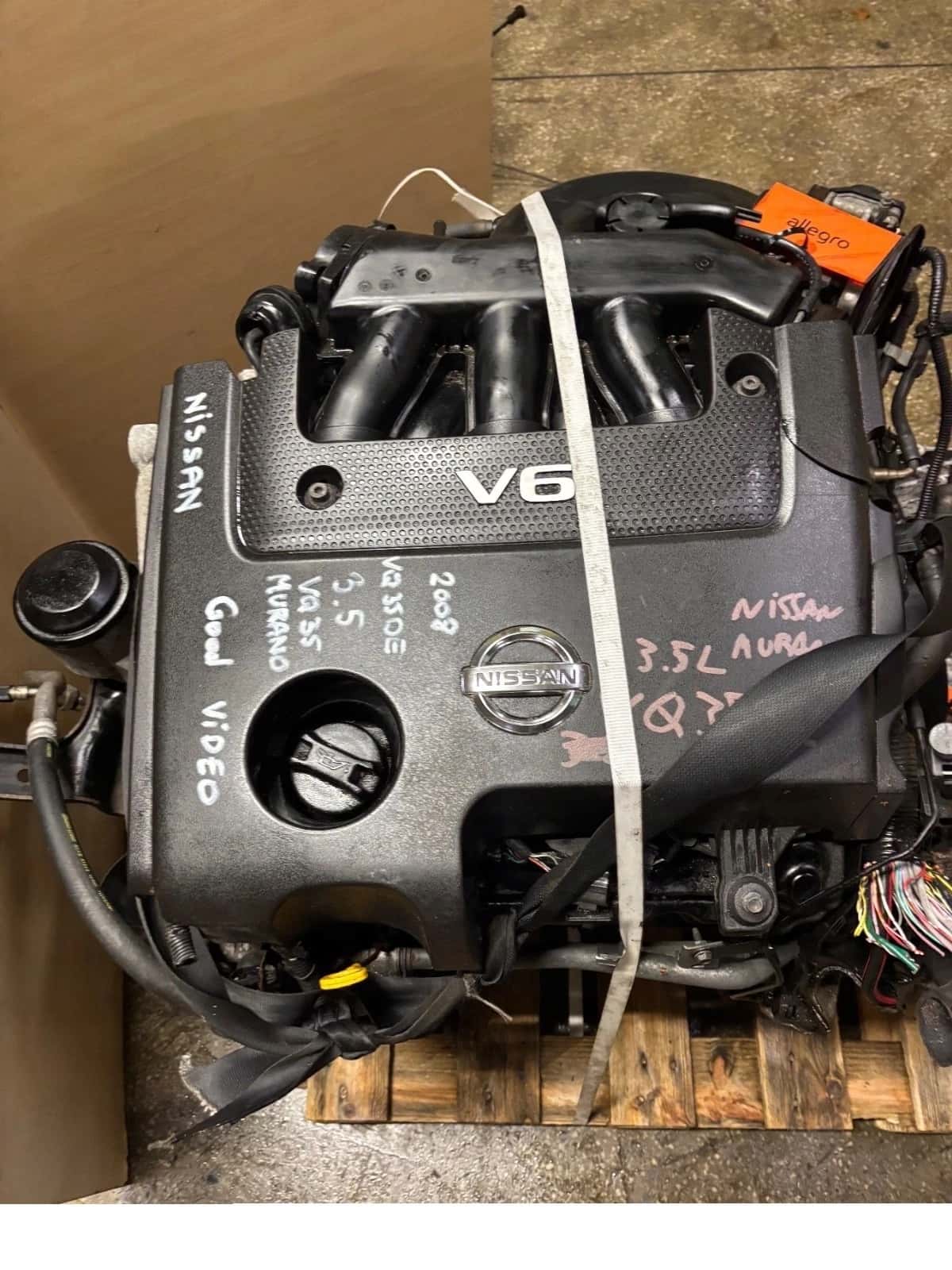 Moteur VQ35 vue 4