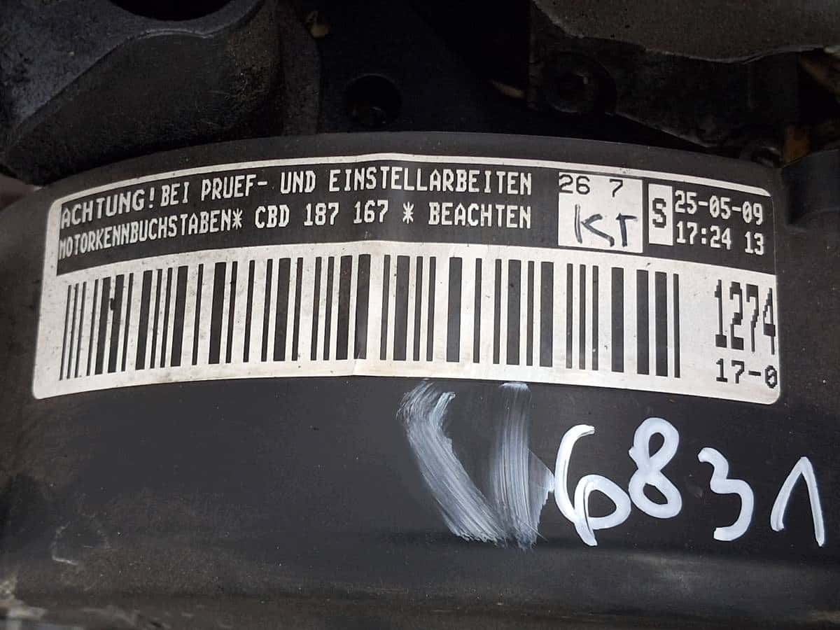 Moteur CBDA vue 6