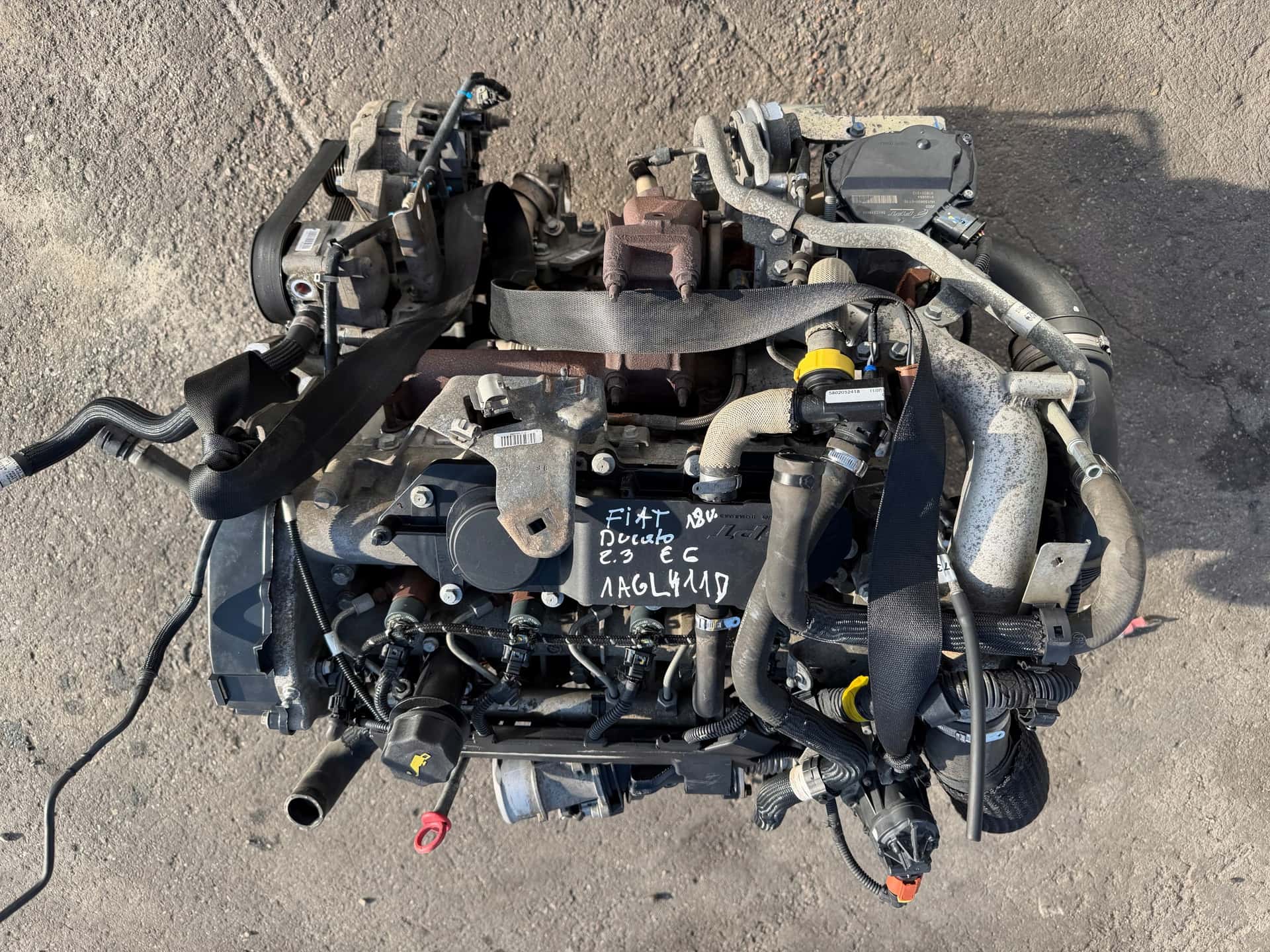 Moteur F1AGL411D vue 2