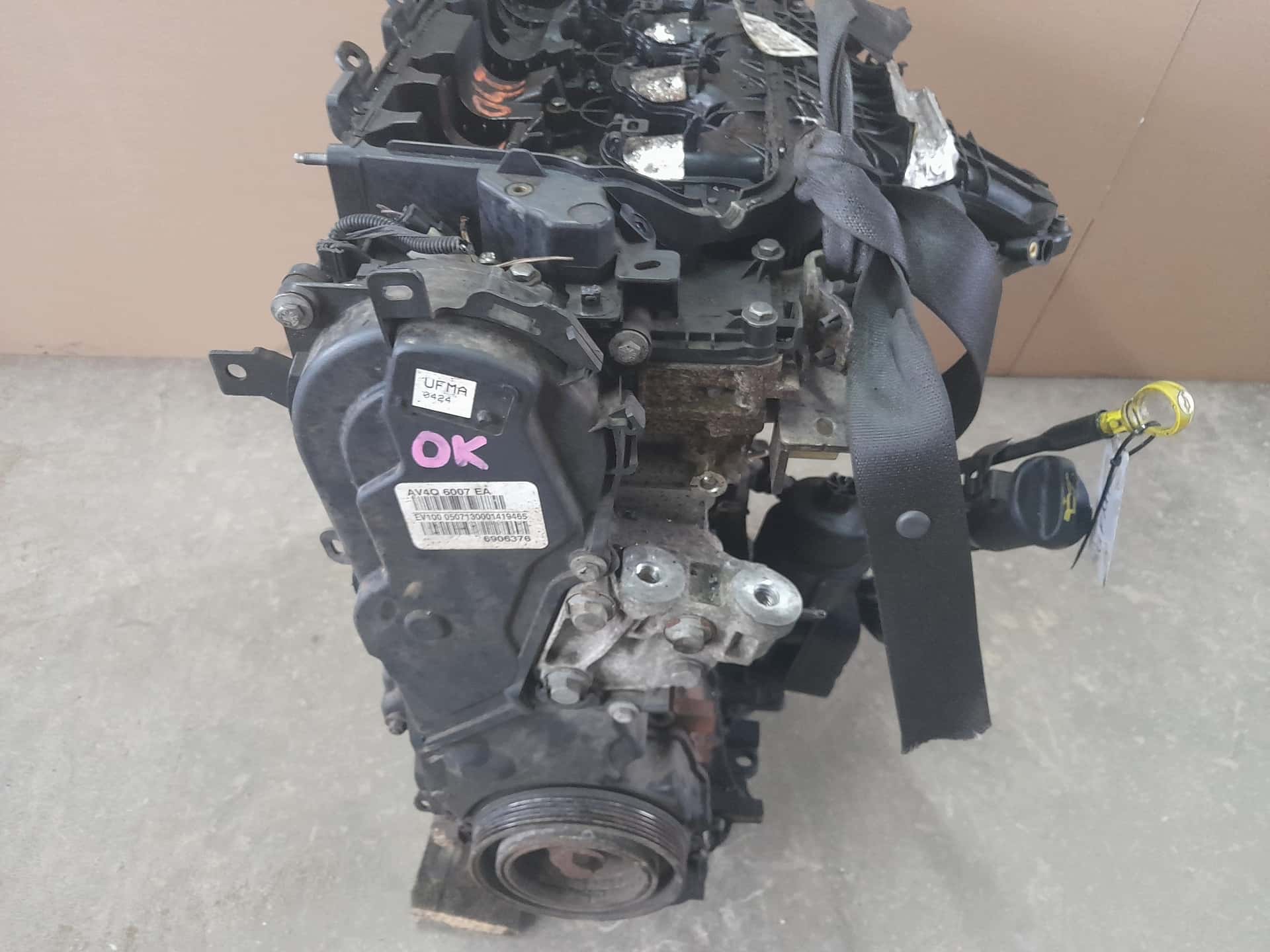 Moteur D 4204 T vue 4