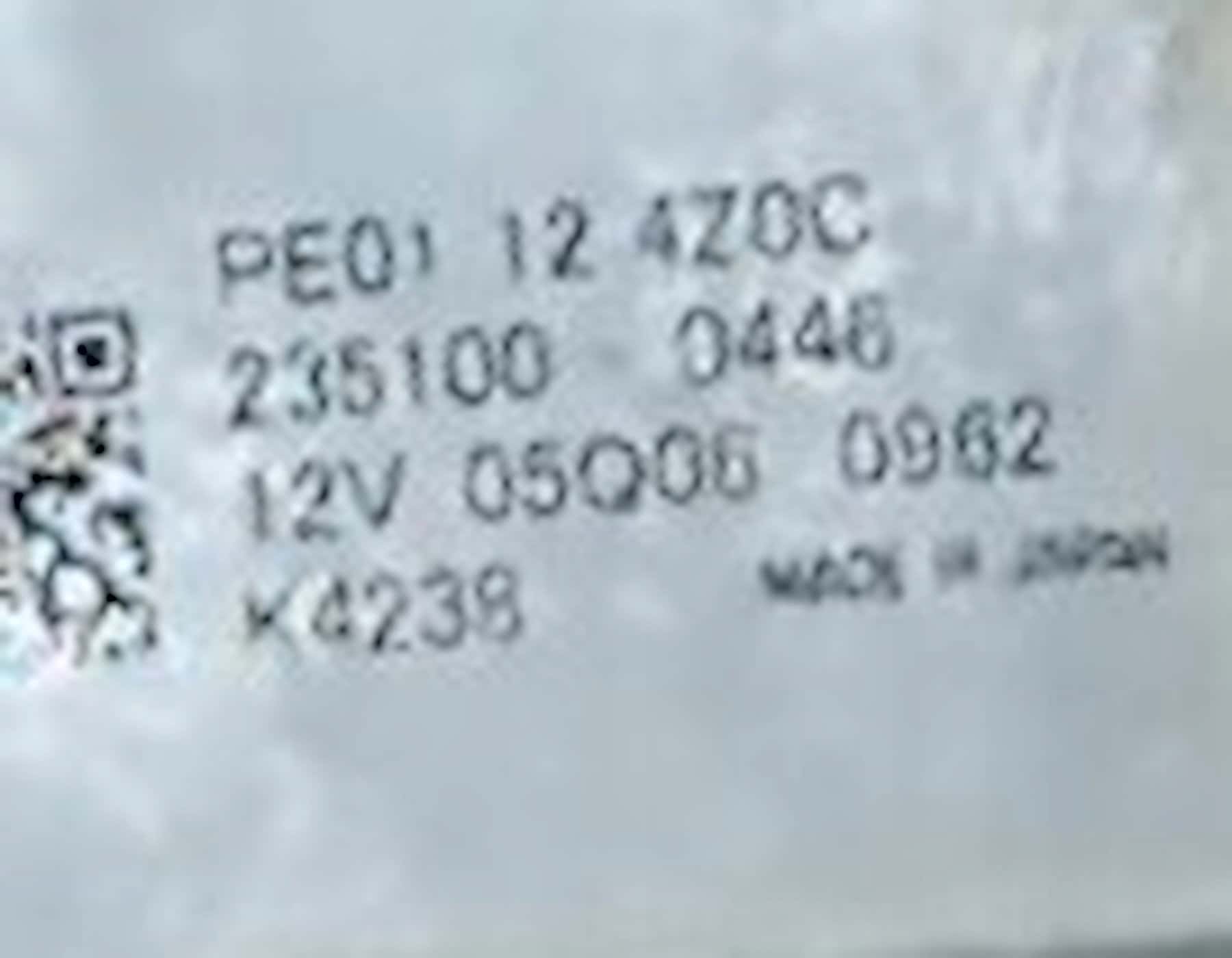 Moteur PEY4 vue 5