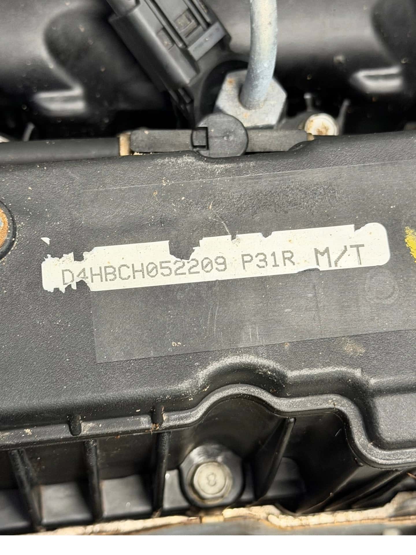 Moteur D4HB vue 6