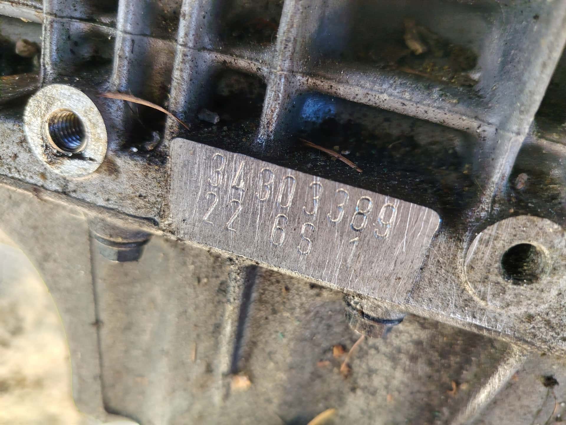 Moteur M54 B22 (226S1) vue 8