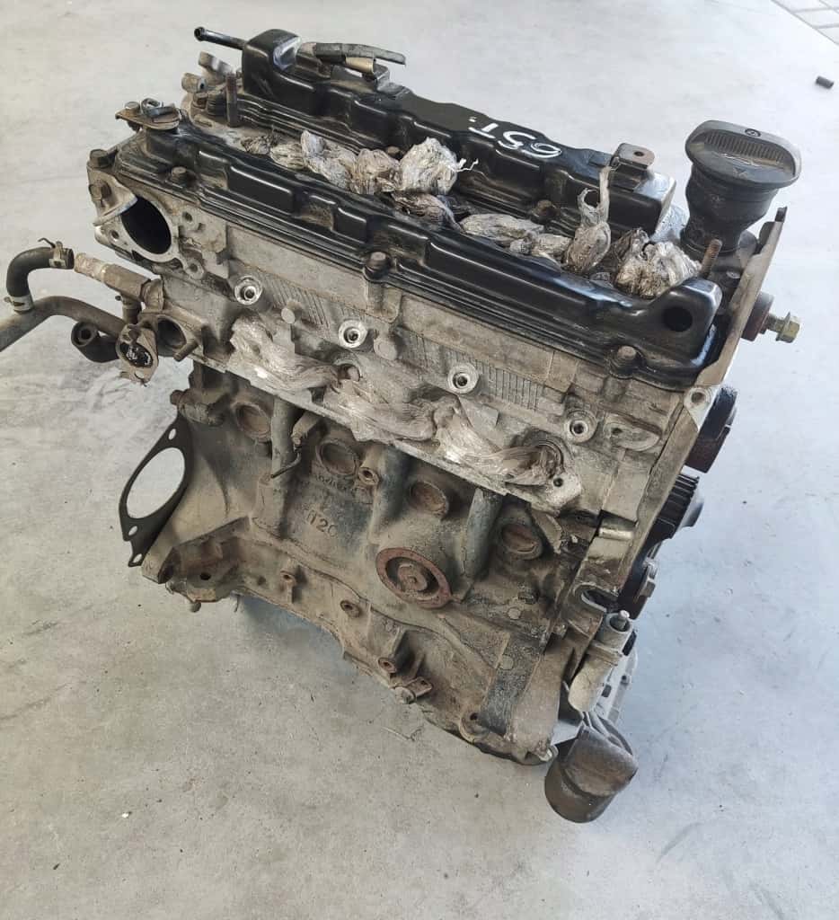 Moteur 4G93 (DOHC 16V) vue 2