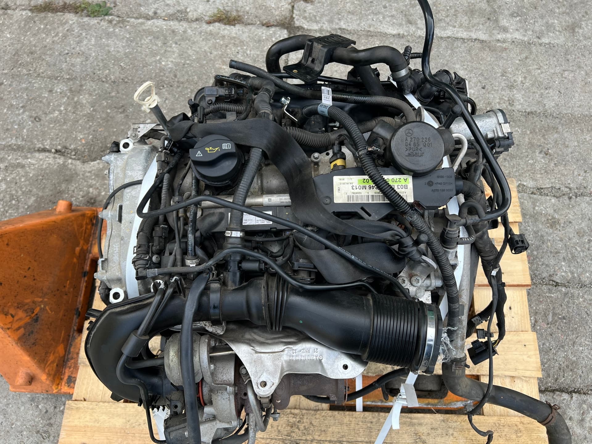 Moteur M 270.910 — vue 3