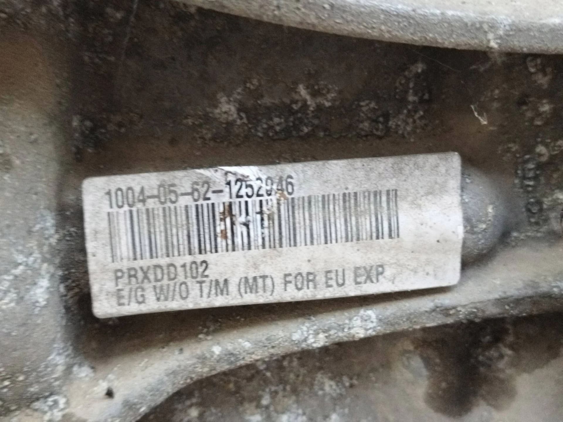 Moteur K10 B — vue 5