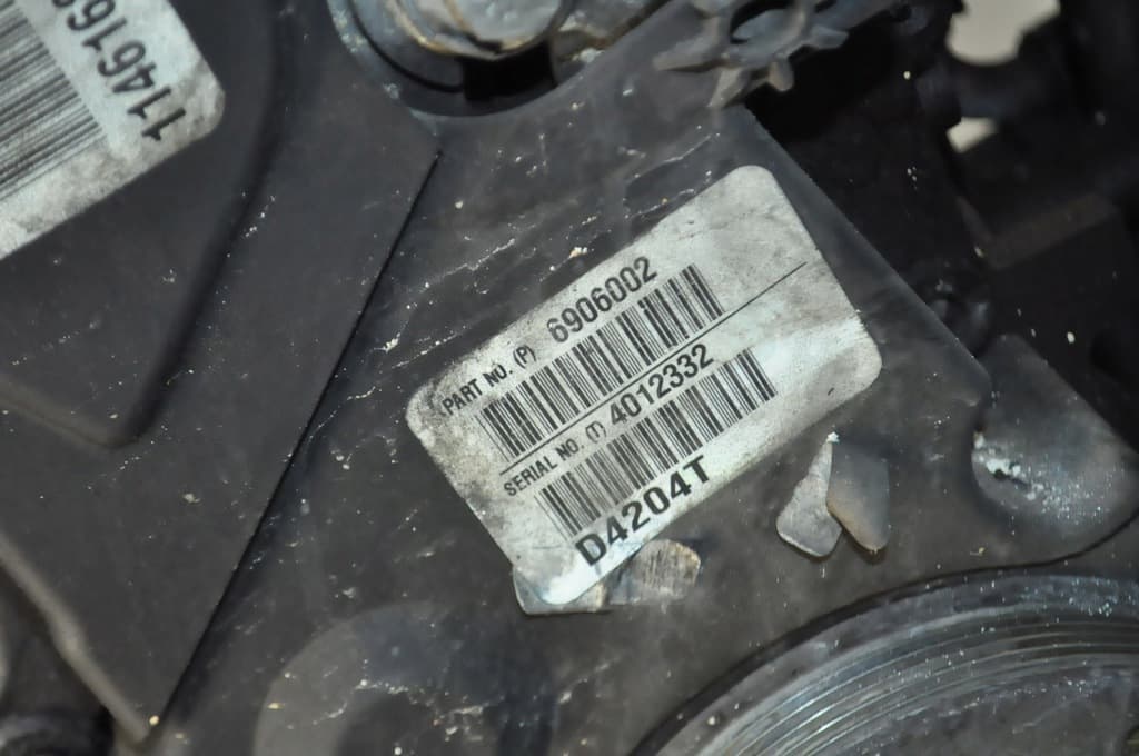 Moteur D 4204 T — vue 2