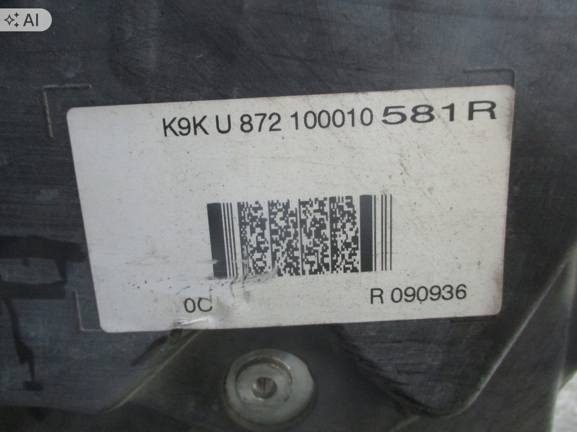 Moteur K9K 648 — vue 5