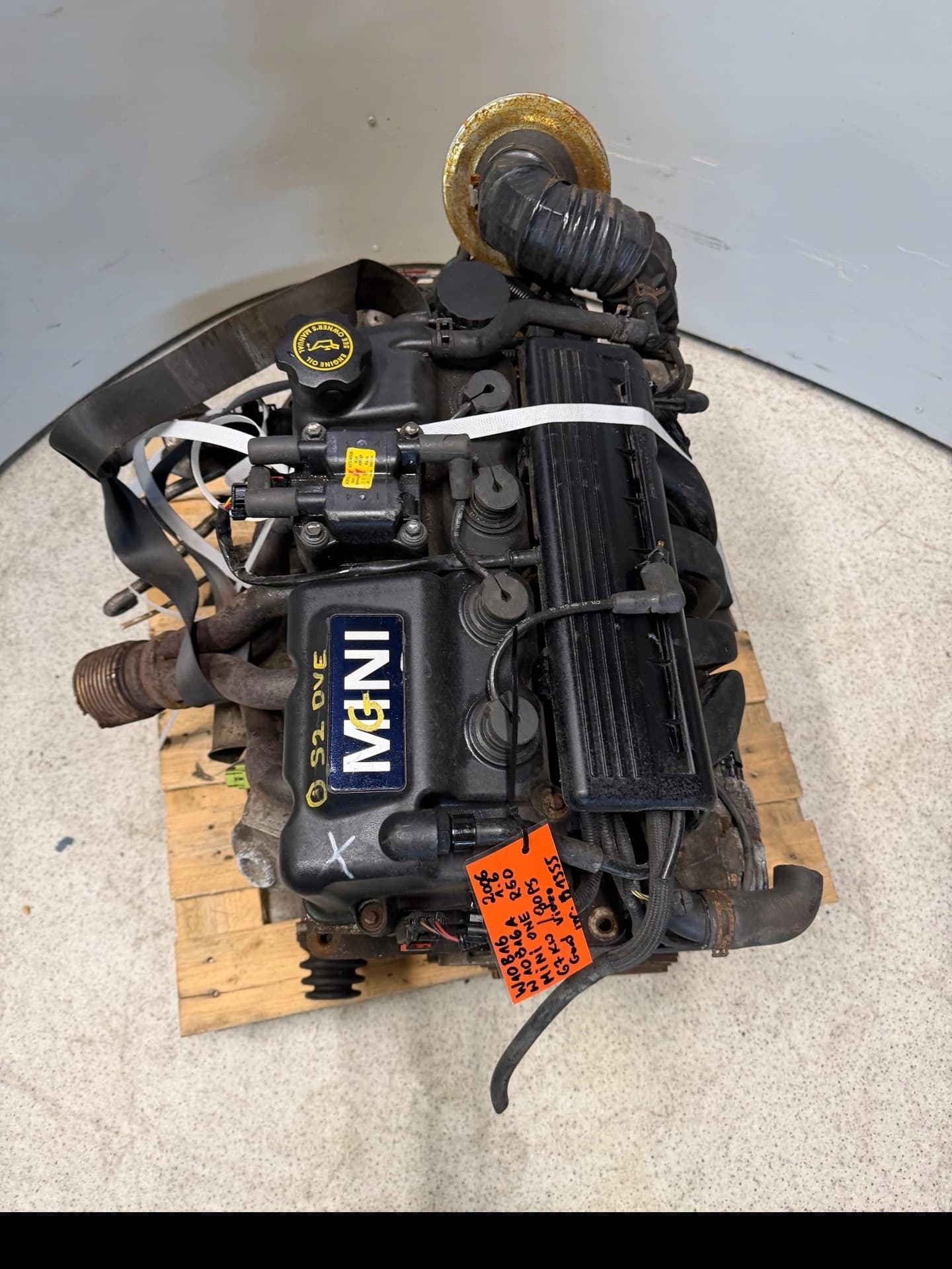 Moteur W10 B16 A — vue 3