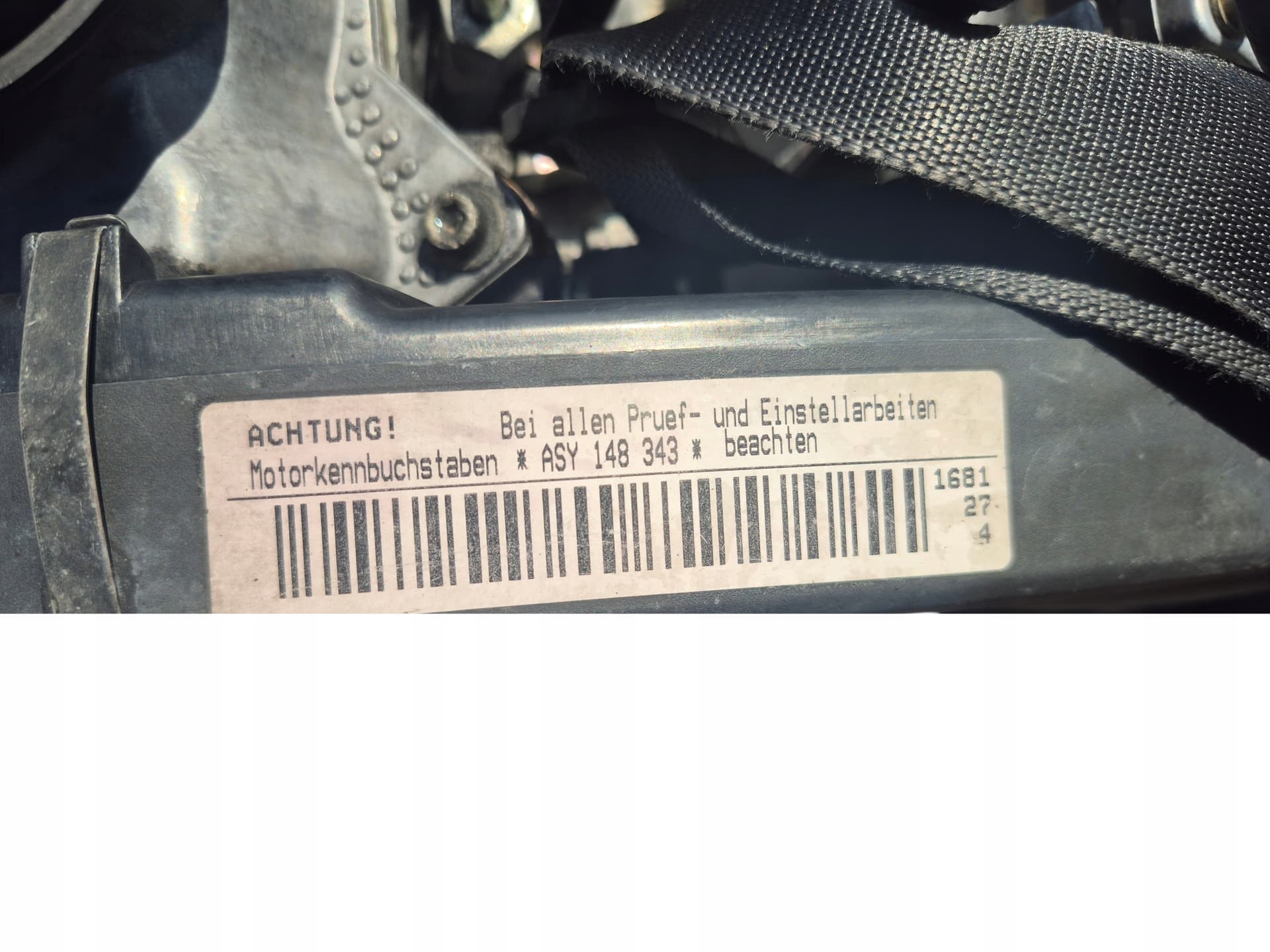 Moteur ASY pour Seat Cordoba