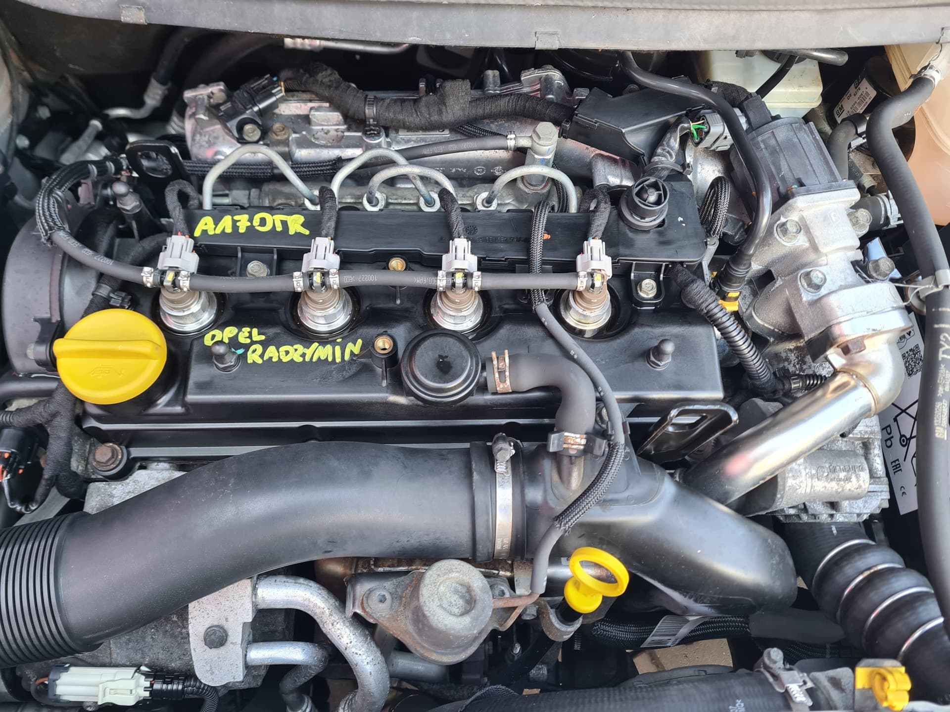 Moteur A 17 DTJ pour Opel