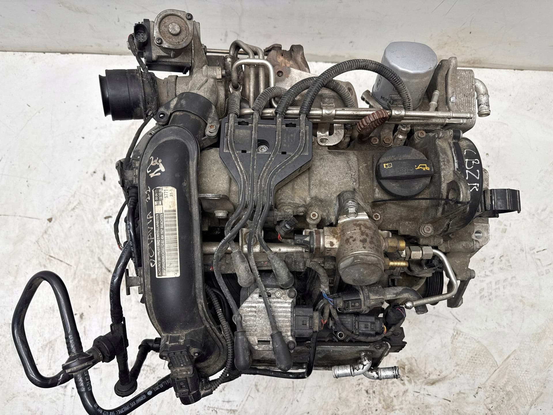 Moteur CBZC — vue 6