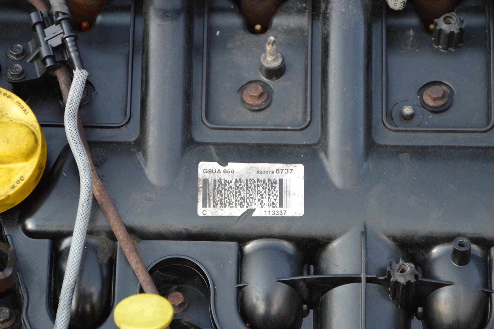 Moteur G9U 632 — vue 9