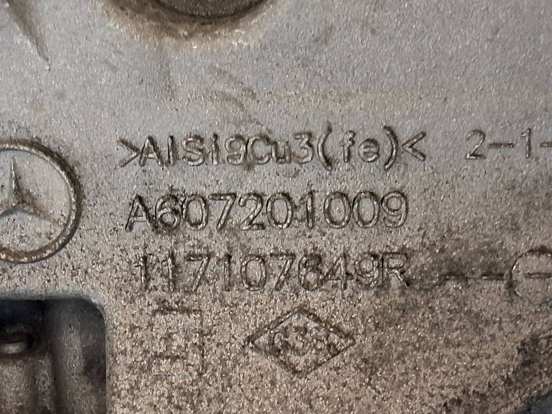 Moteur OM 607.951 (K9K) — vue 14