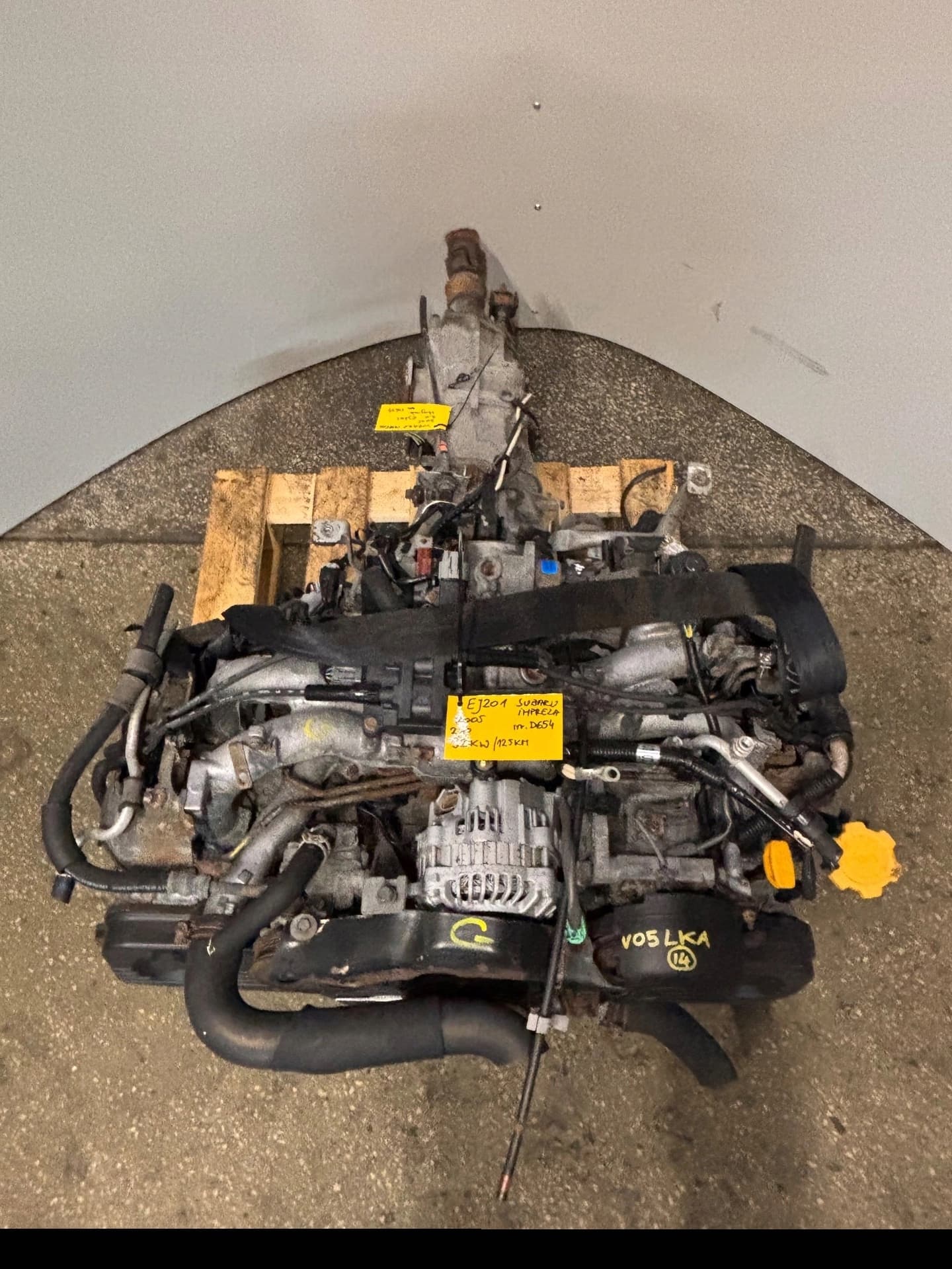 Moteur EJ201 — vue 2