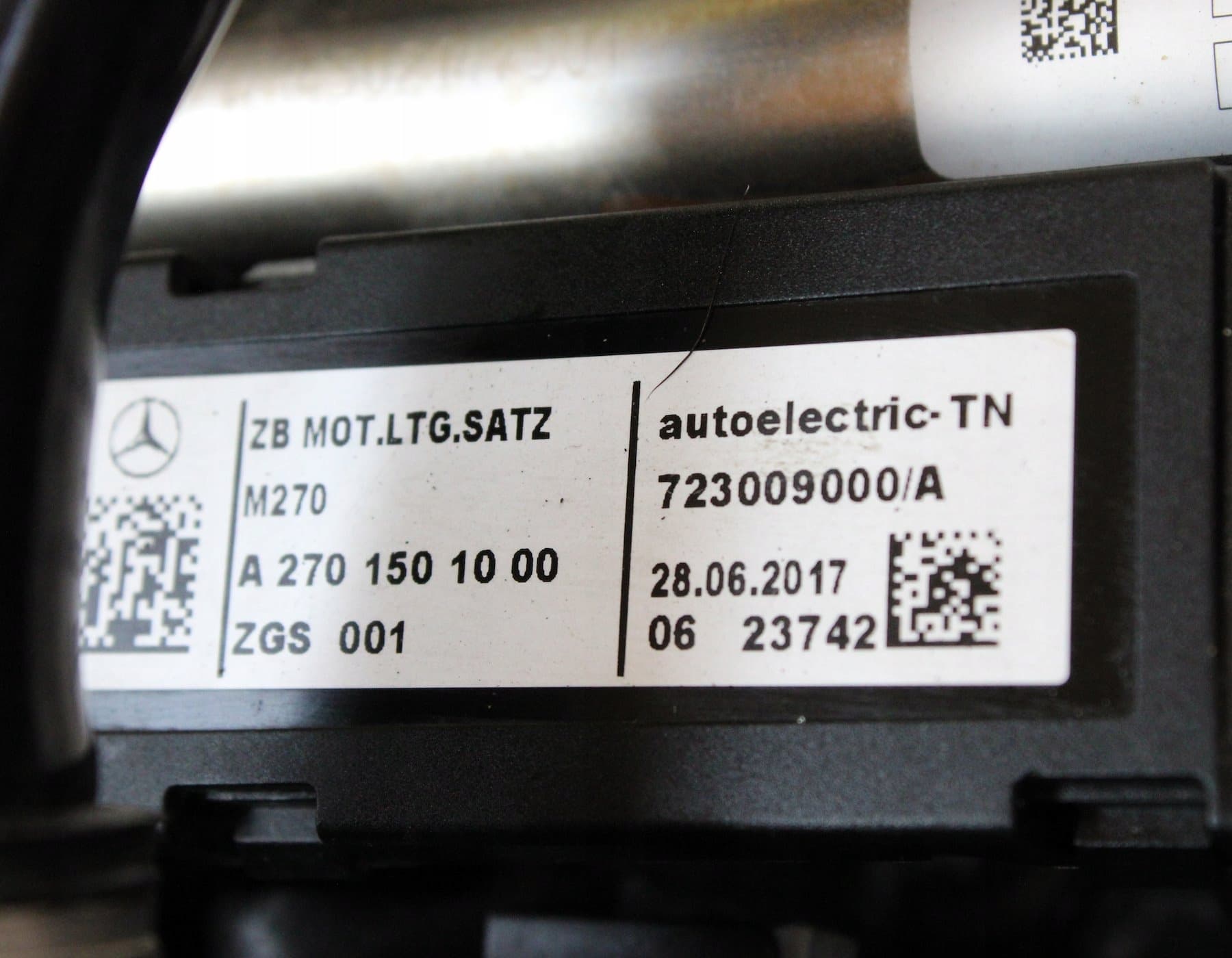 Moteur M 270.920 — vue 5