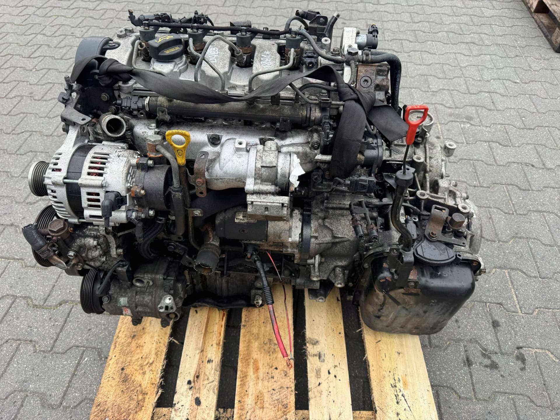 Moteur D4EB — vue 12