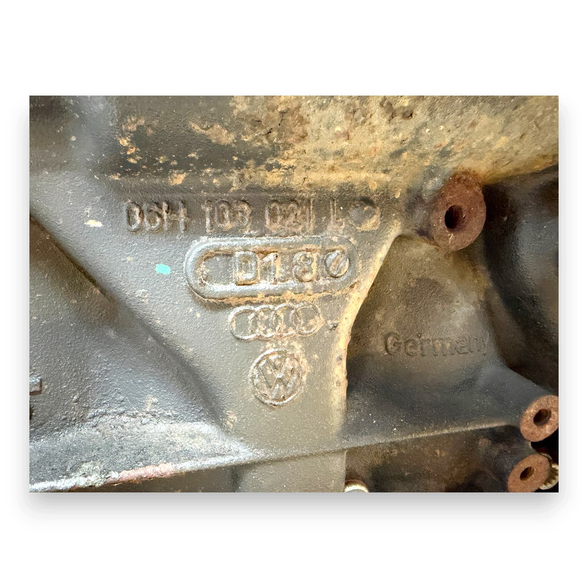 Moteur CCZA — vue 12