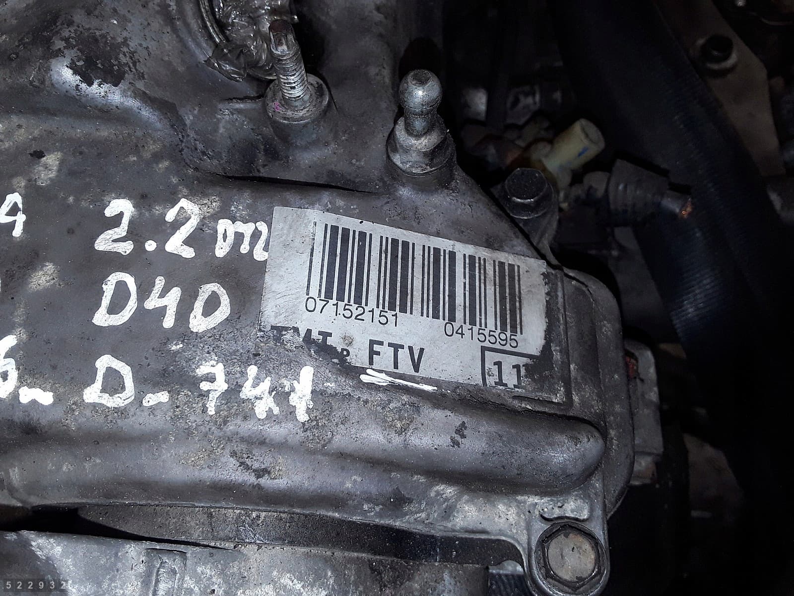 Moteur 2AD-FTV — vue 6