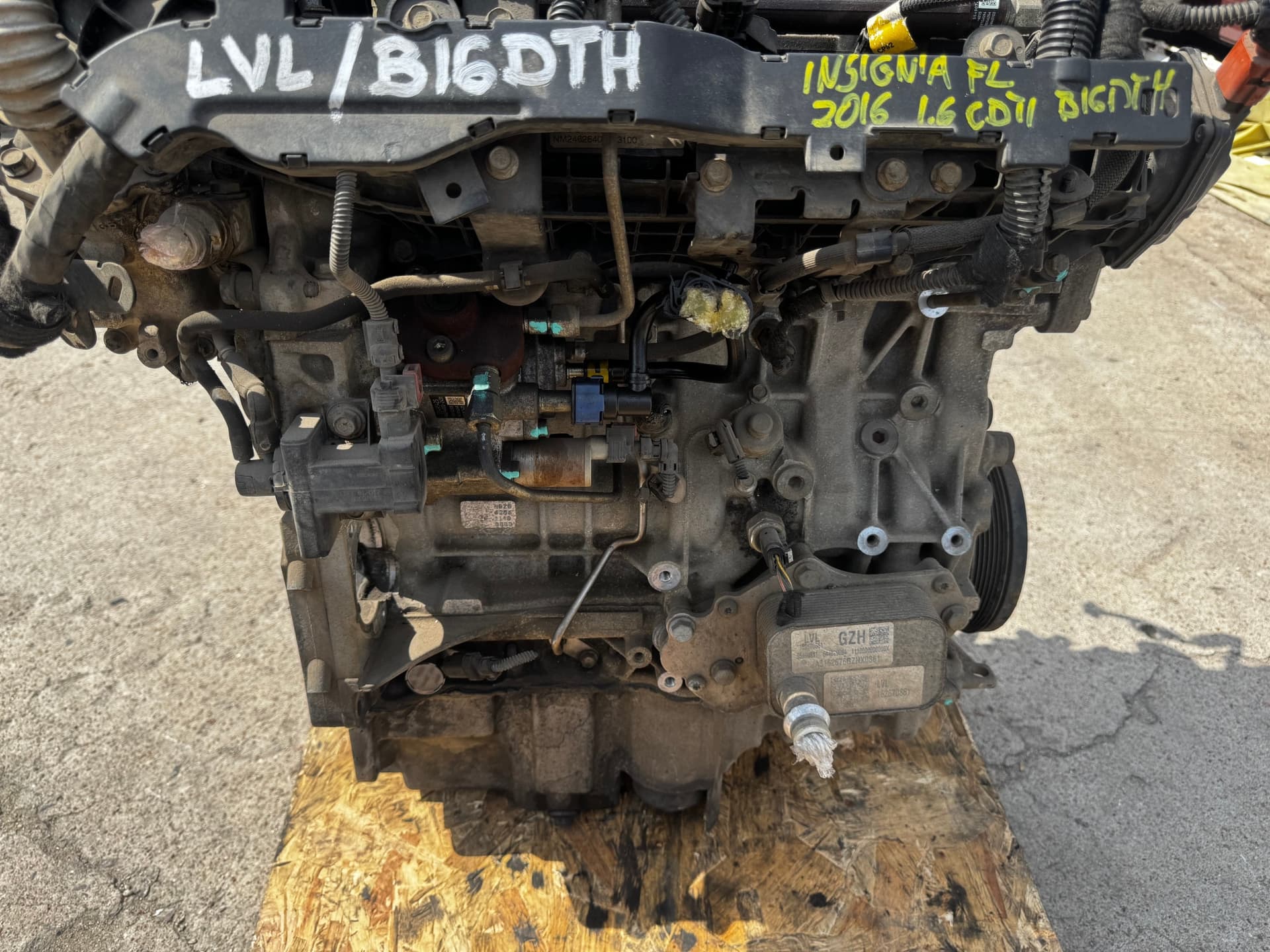 Moteur B 16 DTH — vue 3