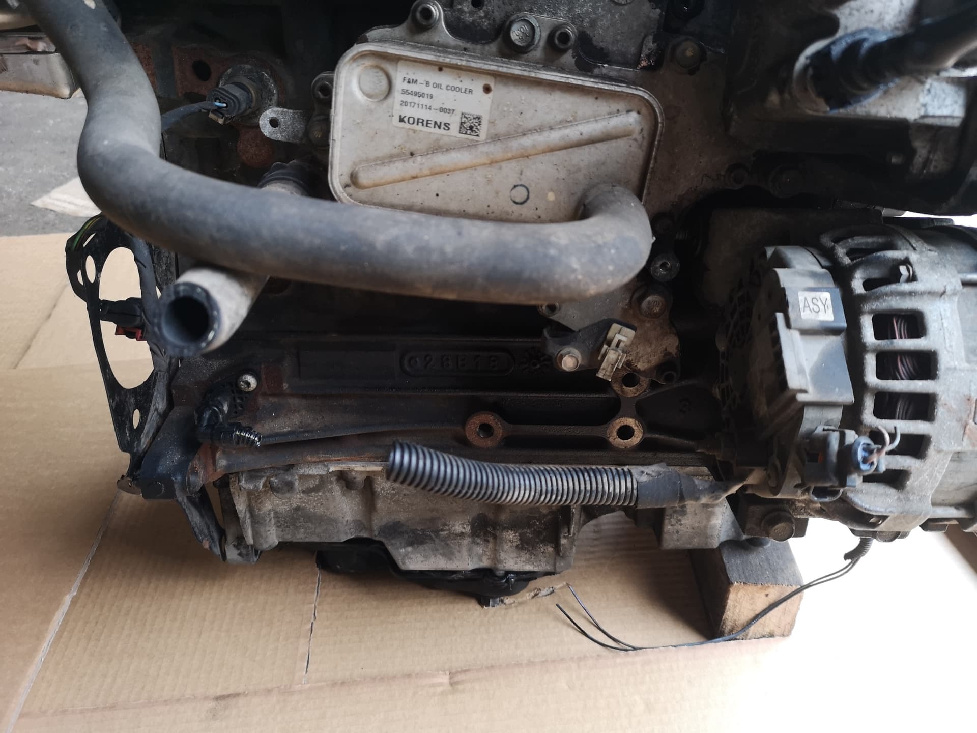 Moteur B 20 DTH — vue 8