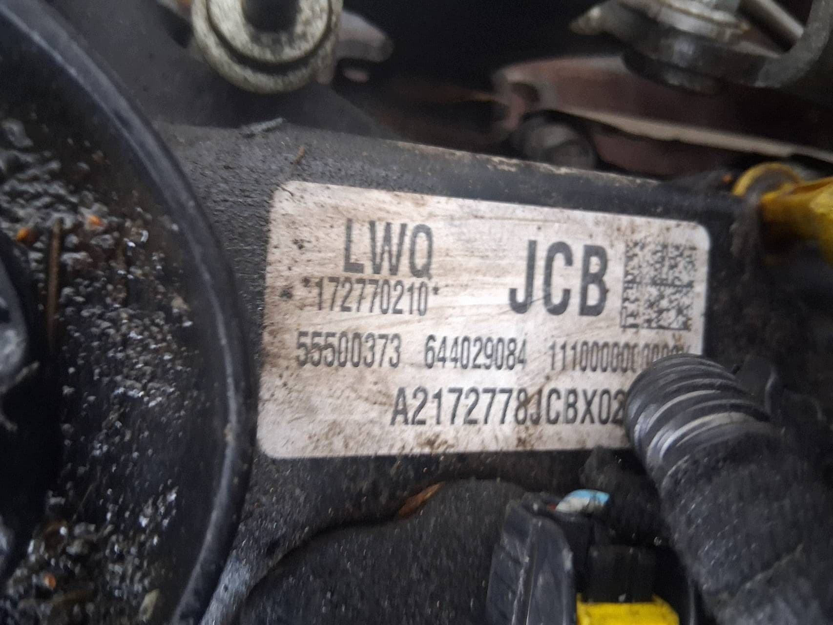 Moteur B 16 DTE — vue 11
