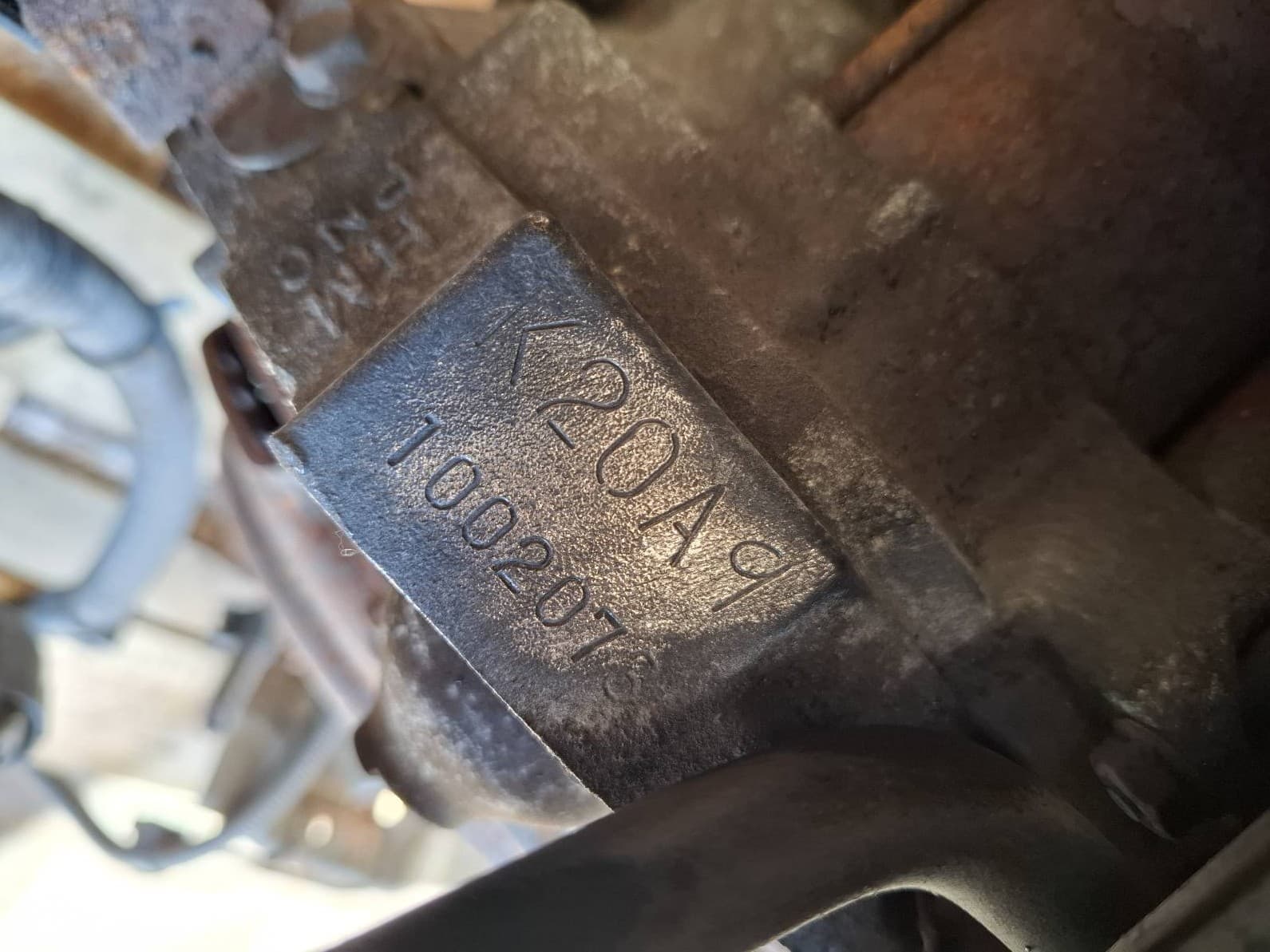 Moteur K20A9 — vue 2