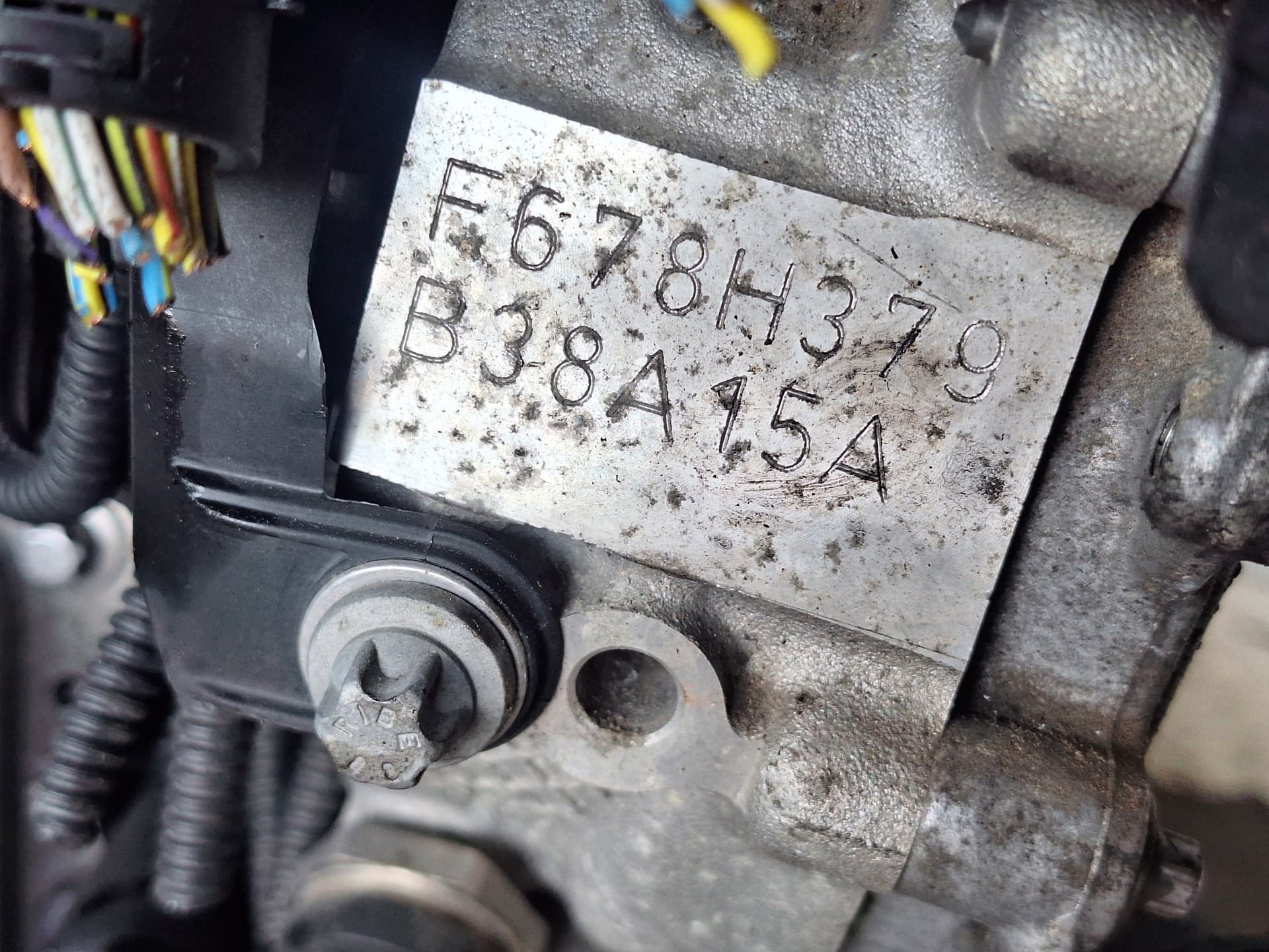 Moteur B38 A15 A — vue 2