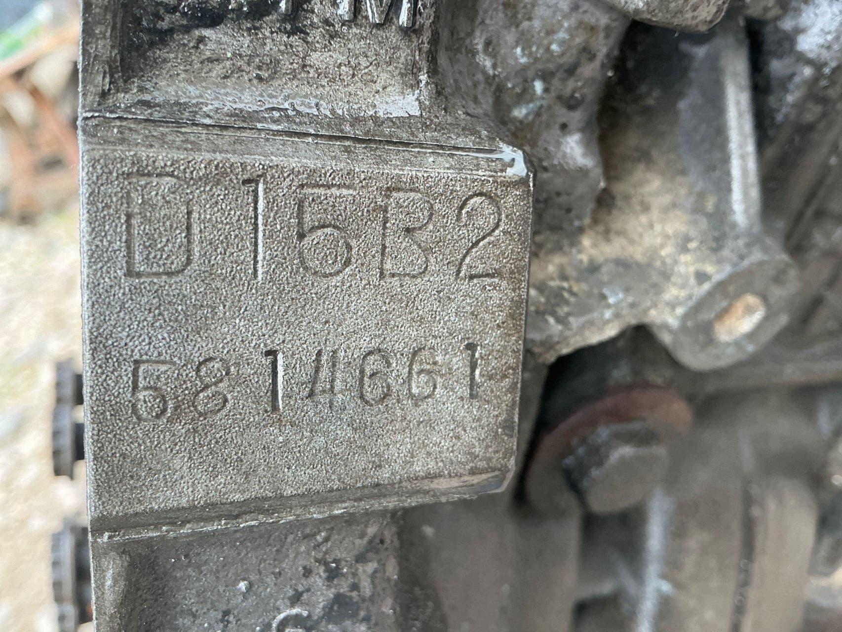 Moteur D15B2 — vue 13
