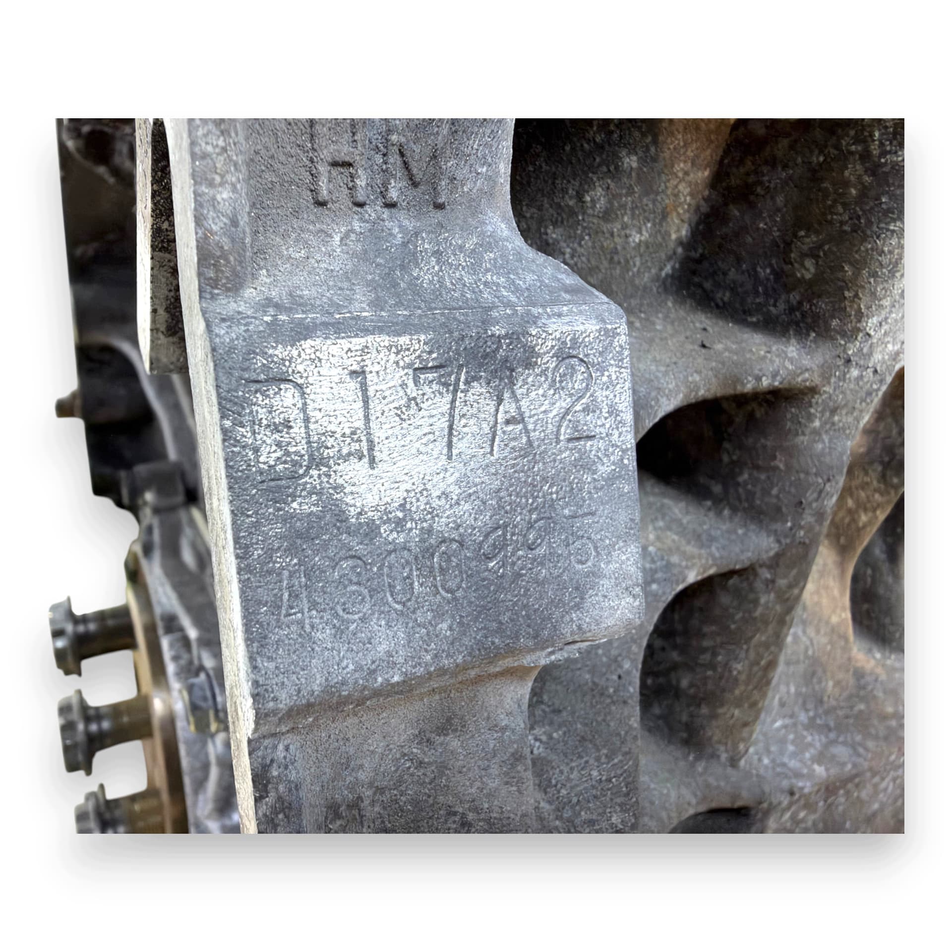 Moteur D17A2 — vue 2