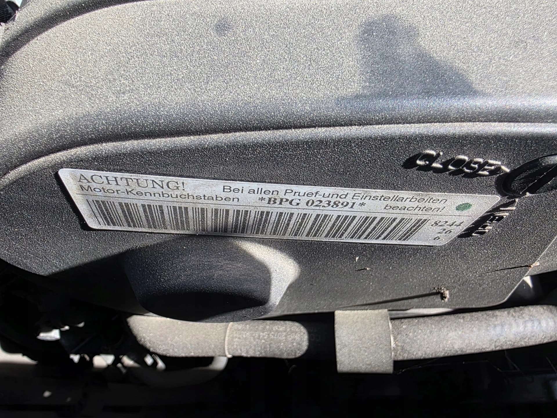Moteur BPG pour Audi A4 2.0 Petrol