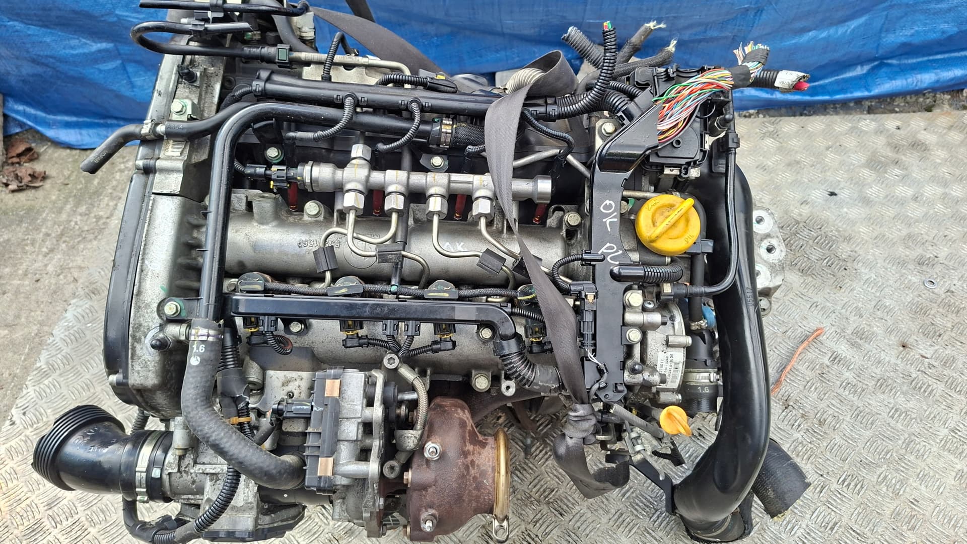 Moteur 940 C1.000 pour Fiat Doblo 1.6 Diesel